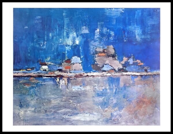 Abstract art singapore | NYGS 9658 - De Bottom La Mer